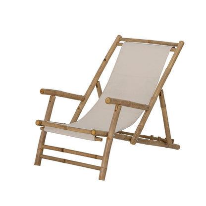Bloomingville Corfu Sun Lounger, natur, bambu