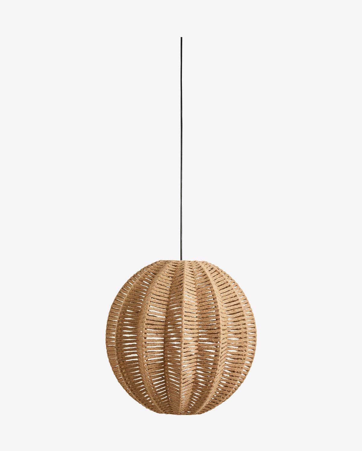 Juta hänge i jute - Ø45 cm - naturen
