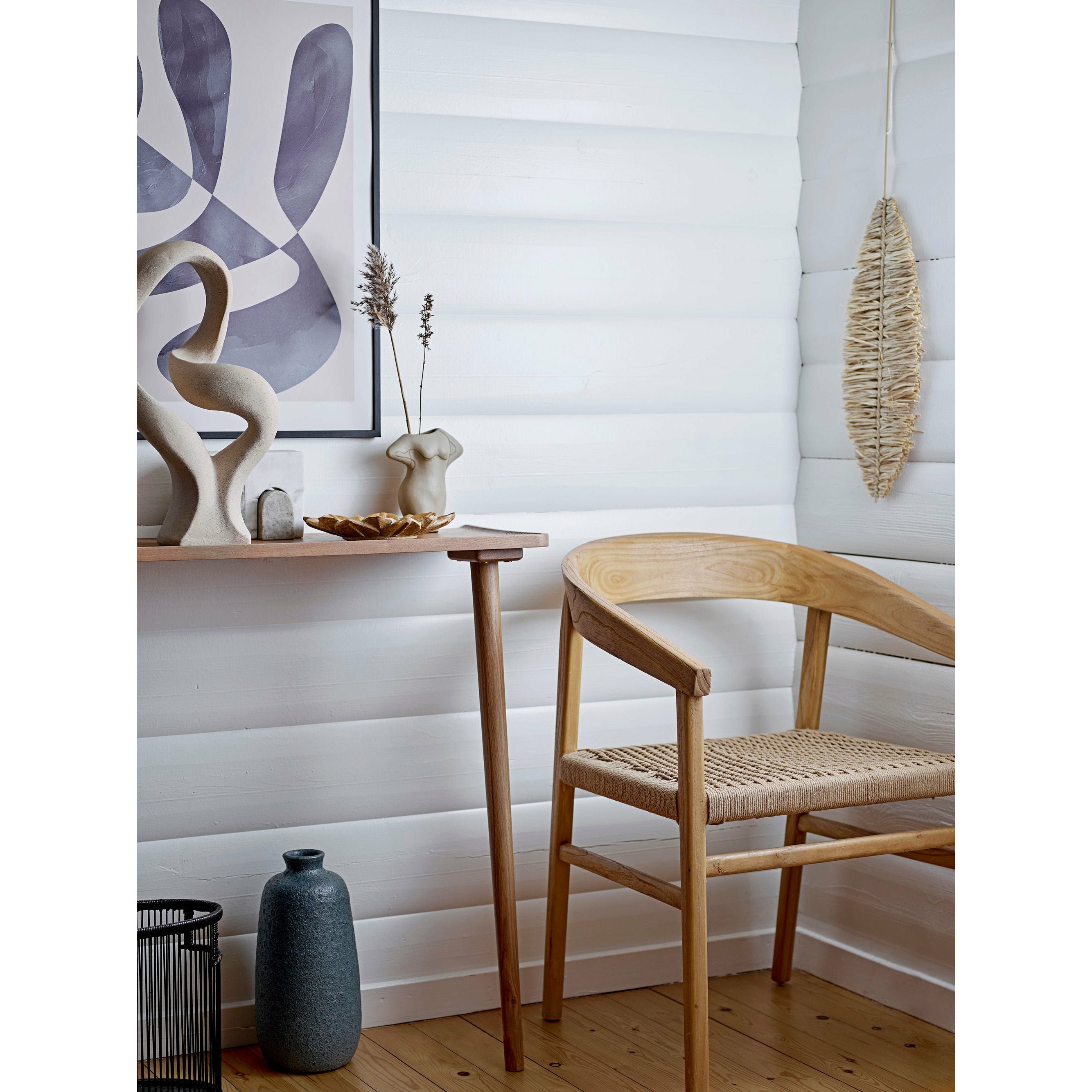Bloomingville Vitus Spisestol, Natur, Eg - Bloomingville - DesignGaragen.dk