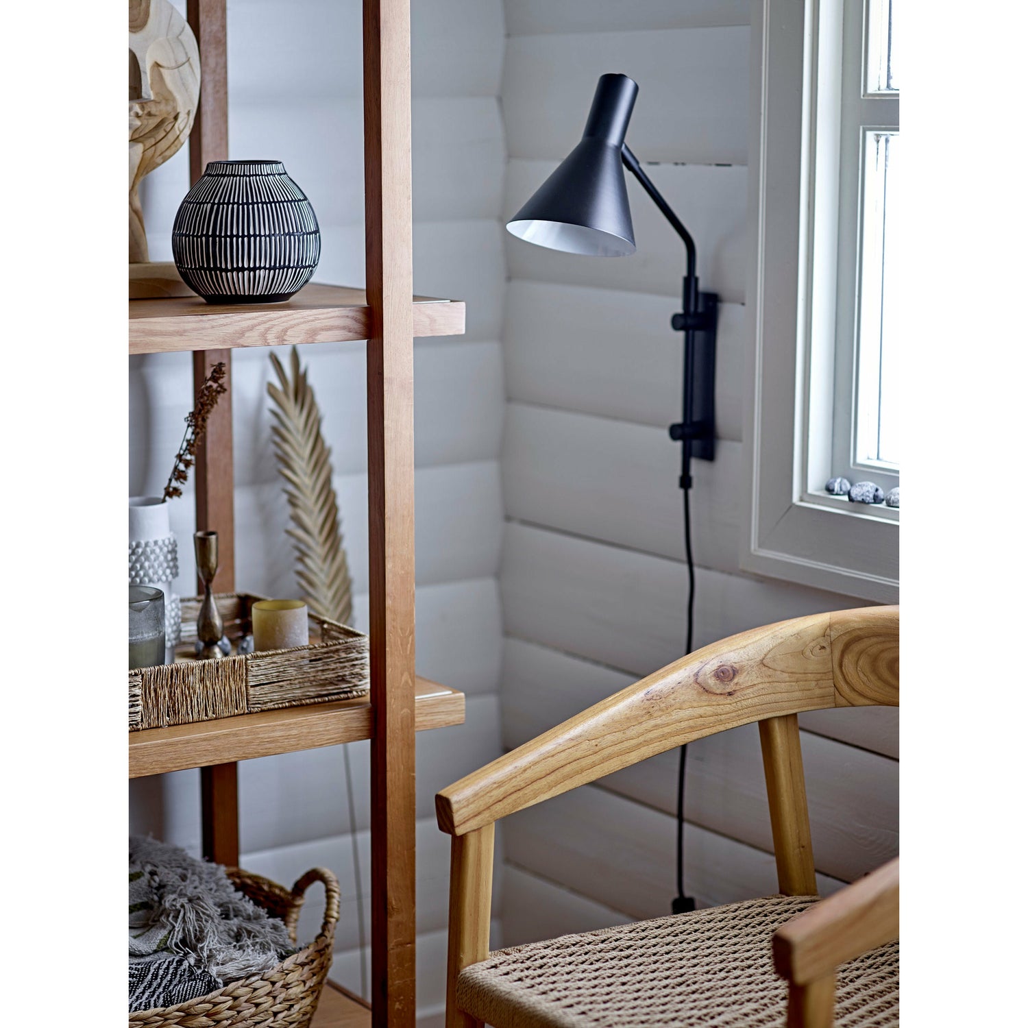 Bloomingville Vitus Spisestol, Natur, Eg - Bloomingville - DesignGaragen.dk