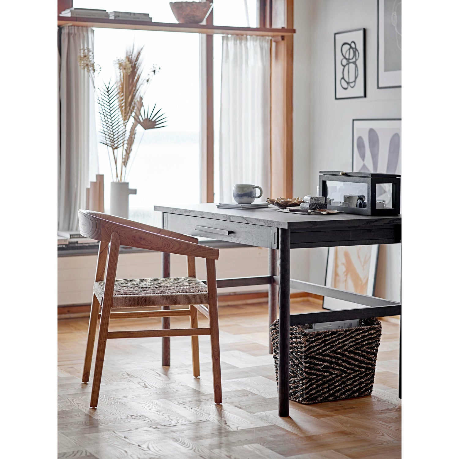 Bloomingville Vitus Spisestol, Natur, Eg - Bloomingville - DesignGaragen.dk