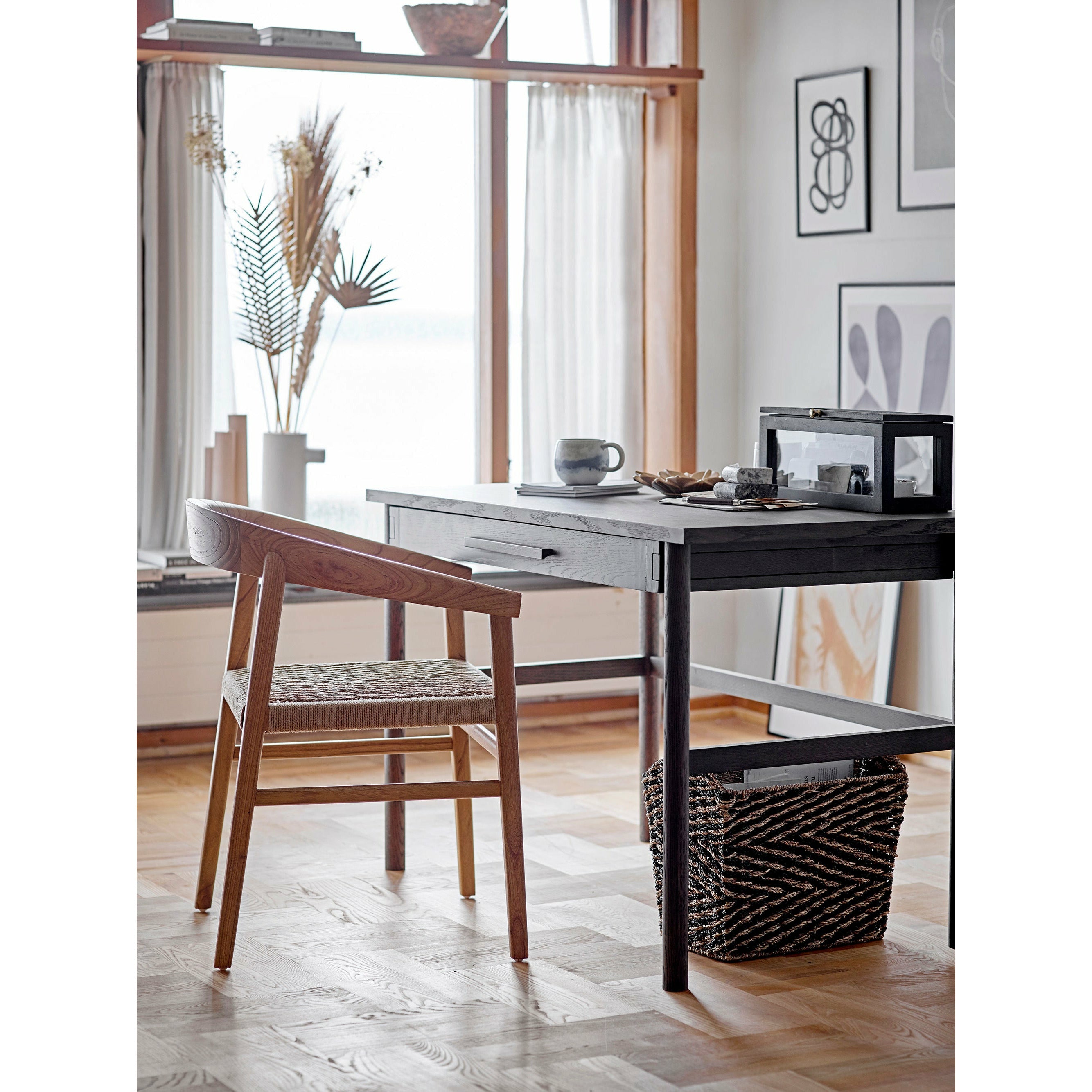 Bloomingville Vitus Spisestol, Natur, Eg - Bloomingville - DesignGaragen.dk