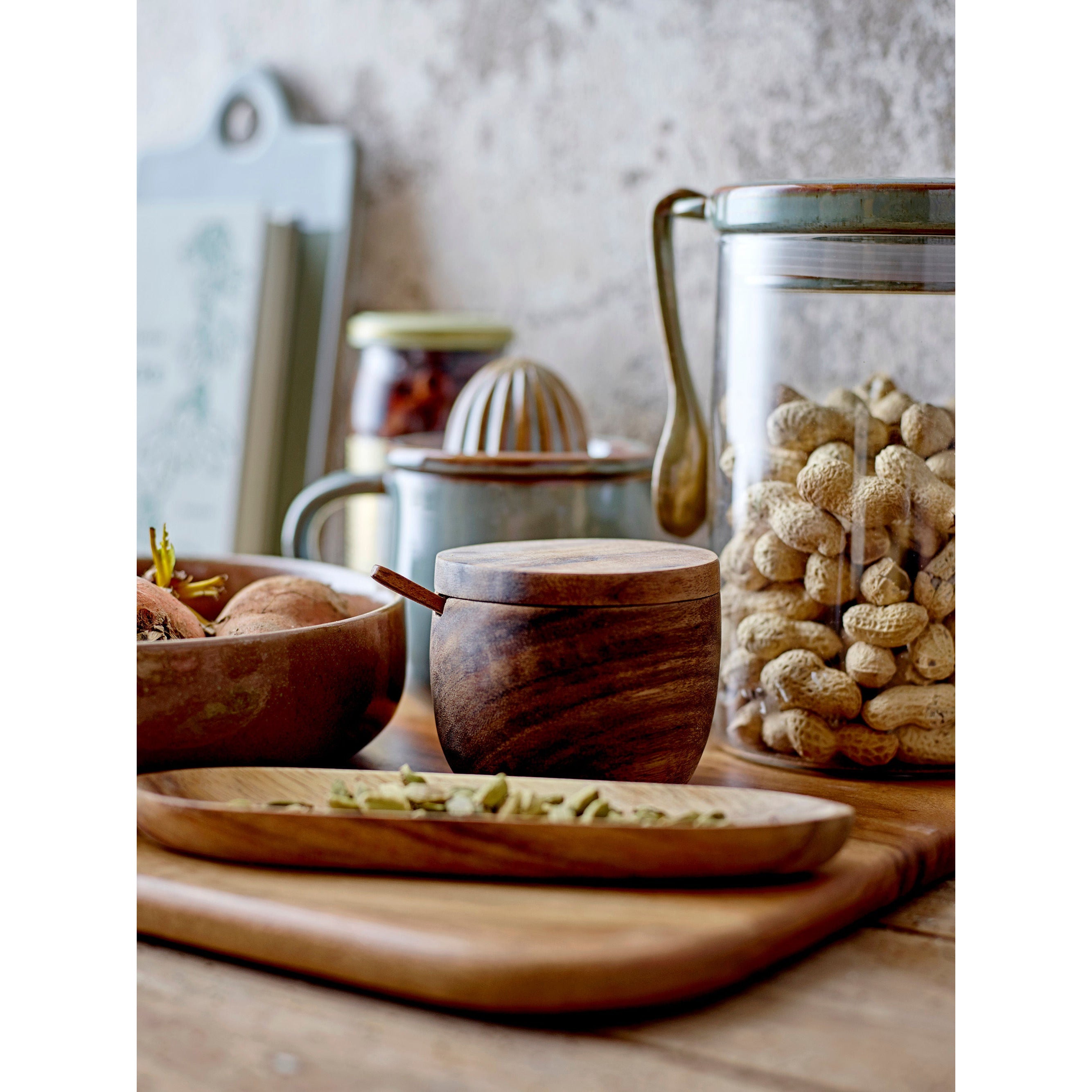 Bloomingville Rosle Cutting Board, Natur, Akacie - Bloomingville - DesignGaragen.dk