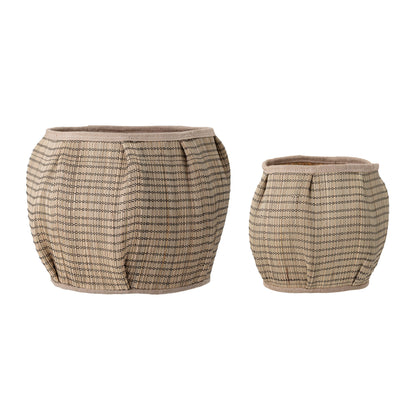 Bloomingville Diora Basket, Natur, Søgræs - Bloomingville - DesignGaragen.dk
