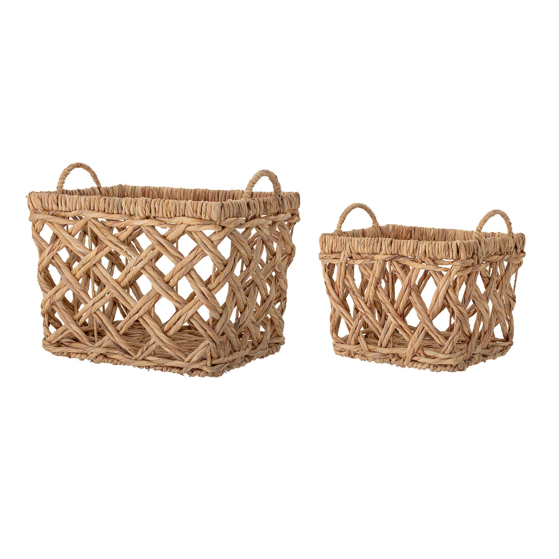 Bloomingville Sadia Basket, Natur, Vattenhyacint, Vattenhyacint