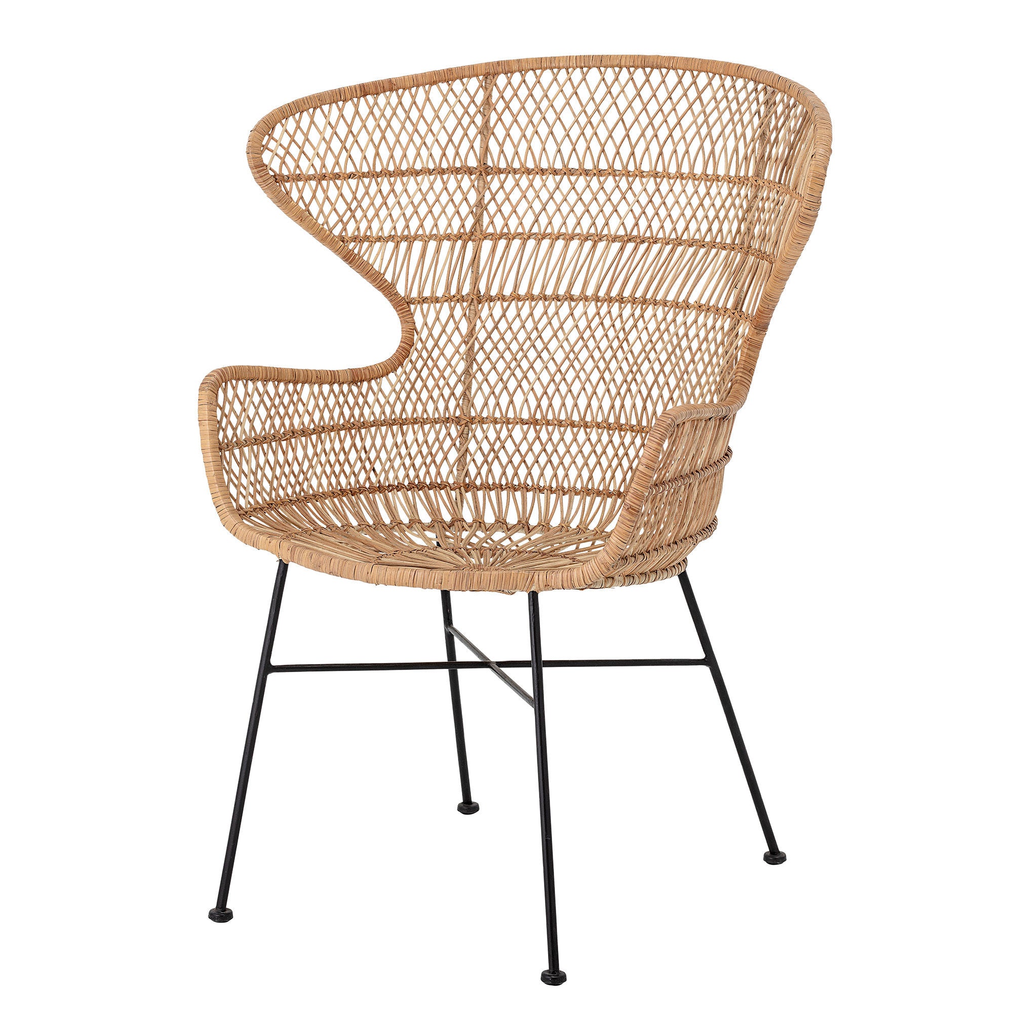 Bloomingville Bloomingville Oudon Lounge Stol, Natur, Rattan - DesignGaragen.dk.