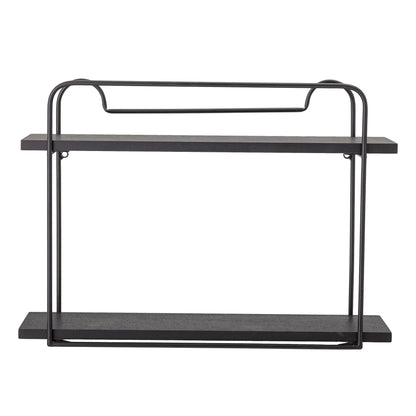 Bloomingville Cass Hylla, Svart, Metall