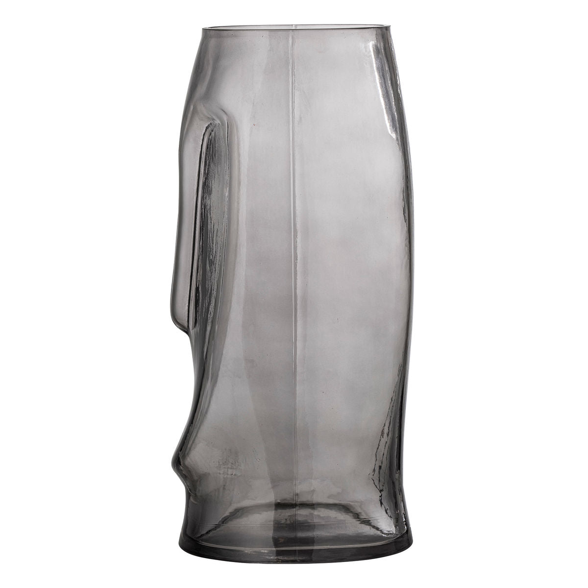Bloomingville Ditta Vase, Grå, Glas - Bloomingville - DesignGaragen.dk