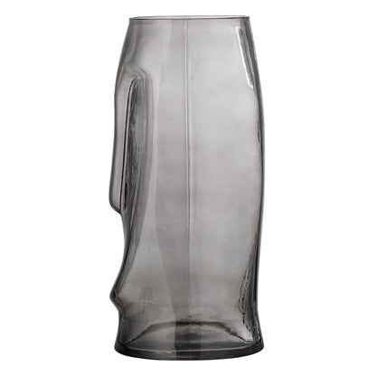 Bloomingville Ditta Vase, Grå, Glas - Bloomingville - DesignGaragen.dk