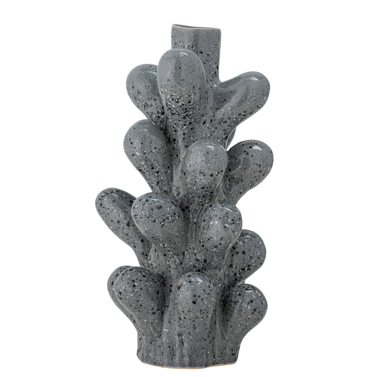 Bloomingville Innes Vase, Blå, Stentøj - Bloomingville - DesignGaragen.dk