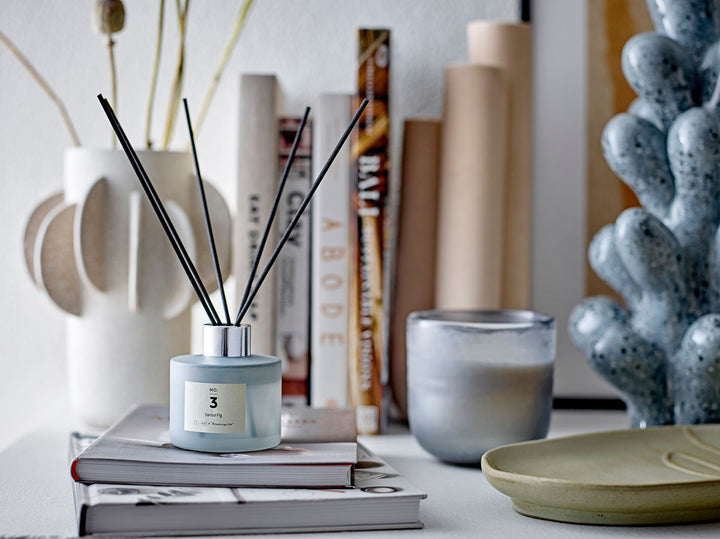 Bloomingville Innes Vase, Blå, Stentøj - Bloomingville - DesignGaragen.dk