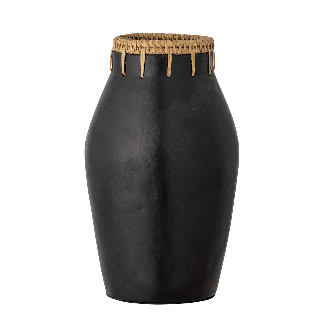 Bloomingville Dixon Deco Vase, svart, terrakotta