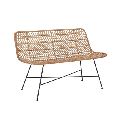 Bloomingville Hallie Sofa, Natur, Rattan - Bloomingville - DesignGaragen.dk