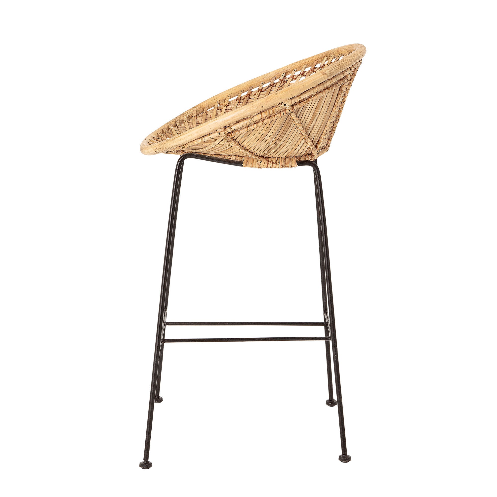 Bloomingville Yonne Bar Stol, Natur, Rattan - Bloomingville - DesignGaragen.dk