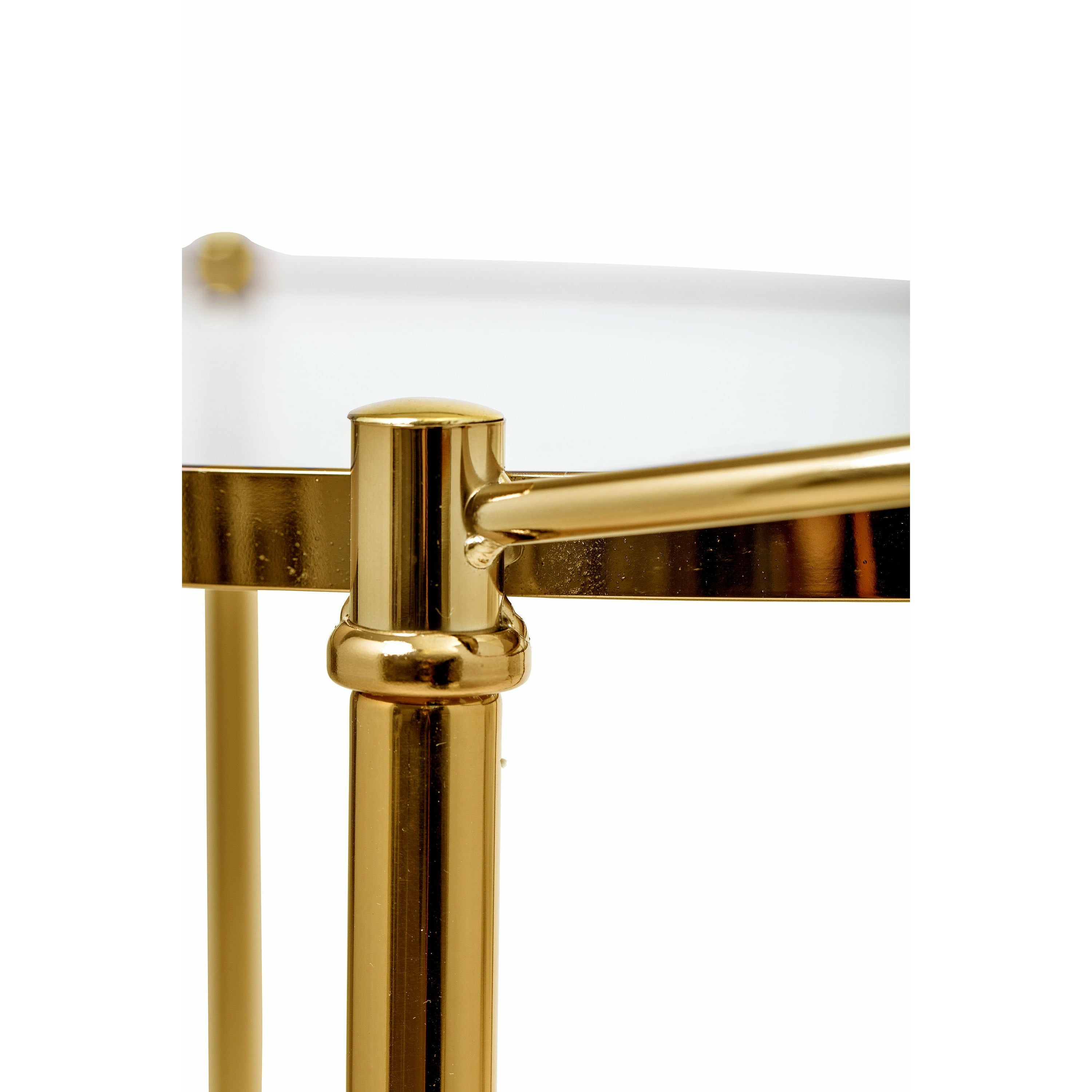 Bloomingville Fine Bar Bord, Guld, Glas - Bloomingville - DesignGaragen.dk
