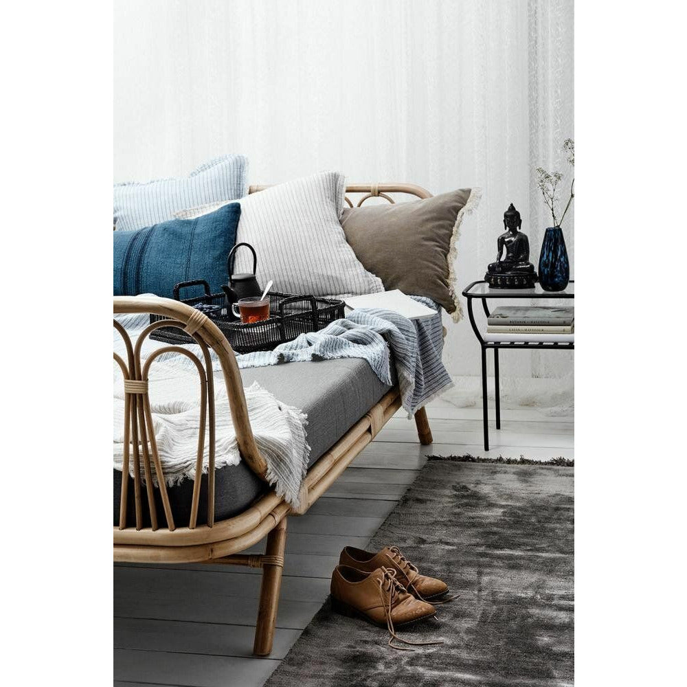 Ädla mattor med fransar - 160x240 - Hot Grey