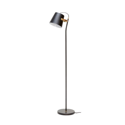 Hübsch arkitekt golvlampa svart/mässingsfärg