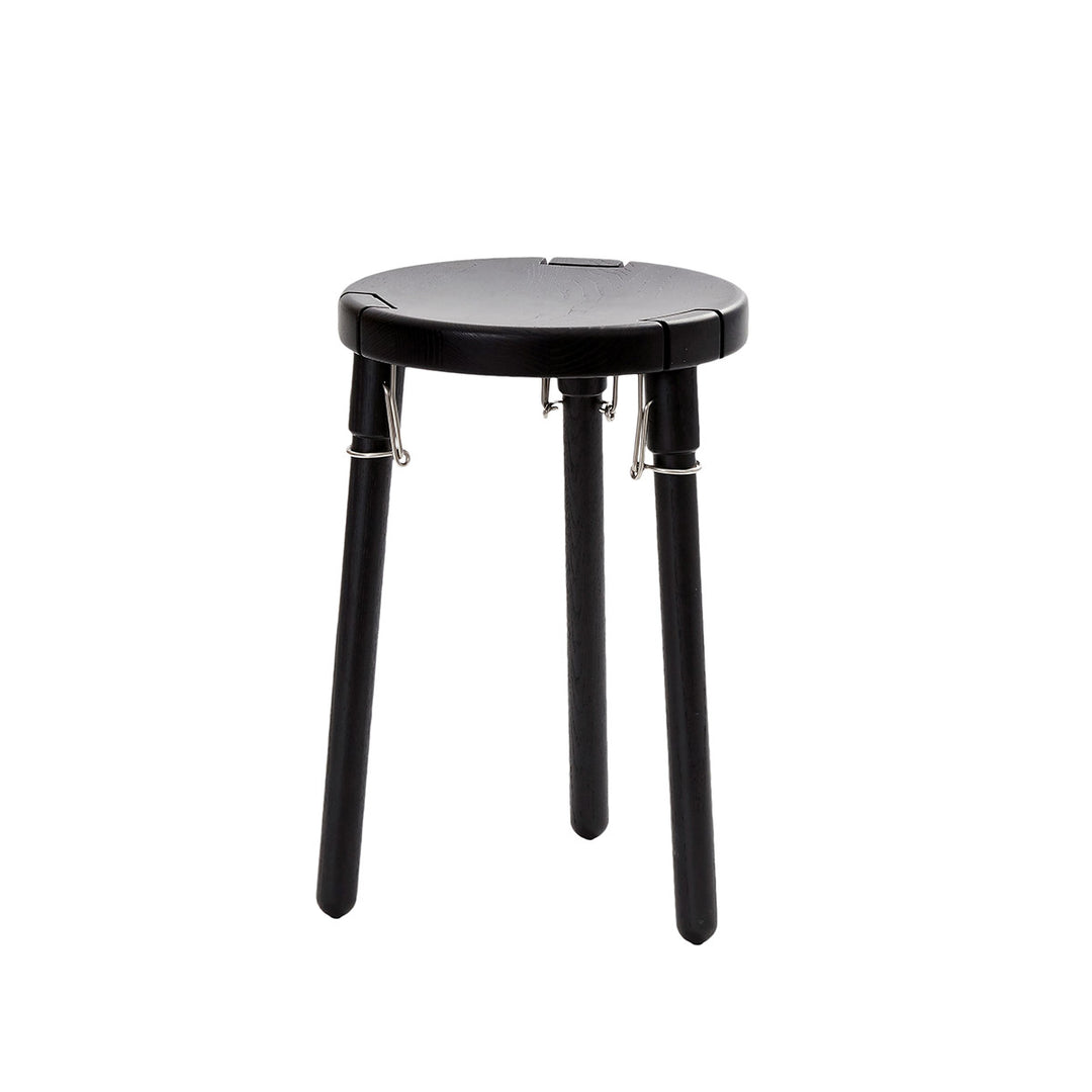 Andersen Furniture U1 stool Ø30x46,5 cm - black - DesignGaragen.dk.