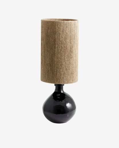 Dissa bordslampa - svart/natur