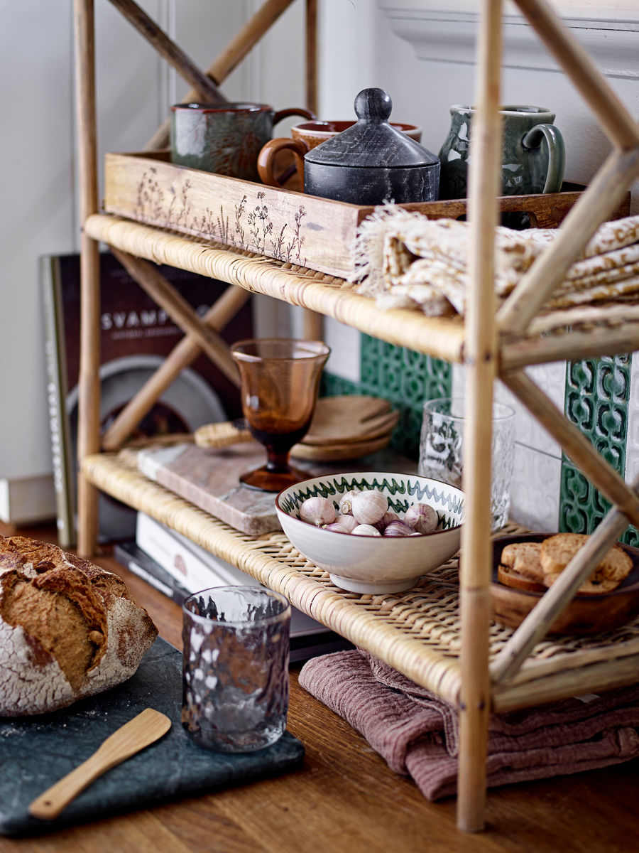 Bloomingville Margie Cutting Board, Green, Marble