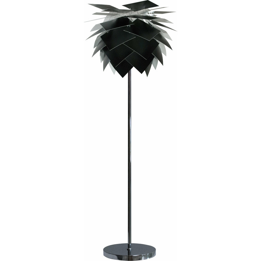 Dyberg Larsen Pineapple gulvlampe sort - Ø45xH165cm - DesignGaragen.dk.
