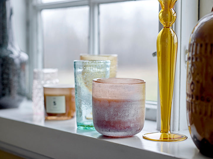 Illume X Bloomingville NO. 5 - Sea Salt Duftlys, Brun, Naturlig Voks - Illume X Bloomingville - DesignGaragen.dk