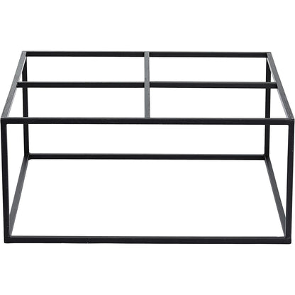 House Doctor Table Frame, Matte Black, 100x100 cm, H.: 45 cm