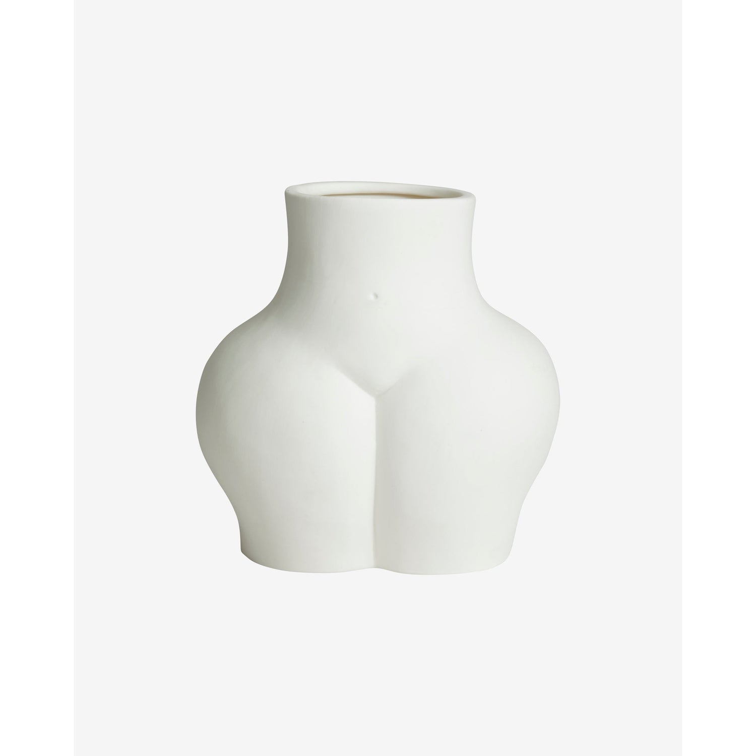 Avaji underkropp - Vas i keramik - H23 cm - vit