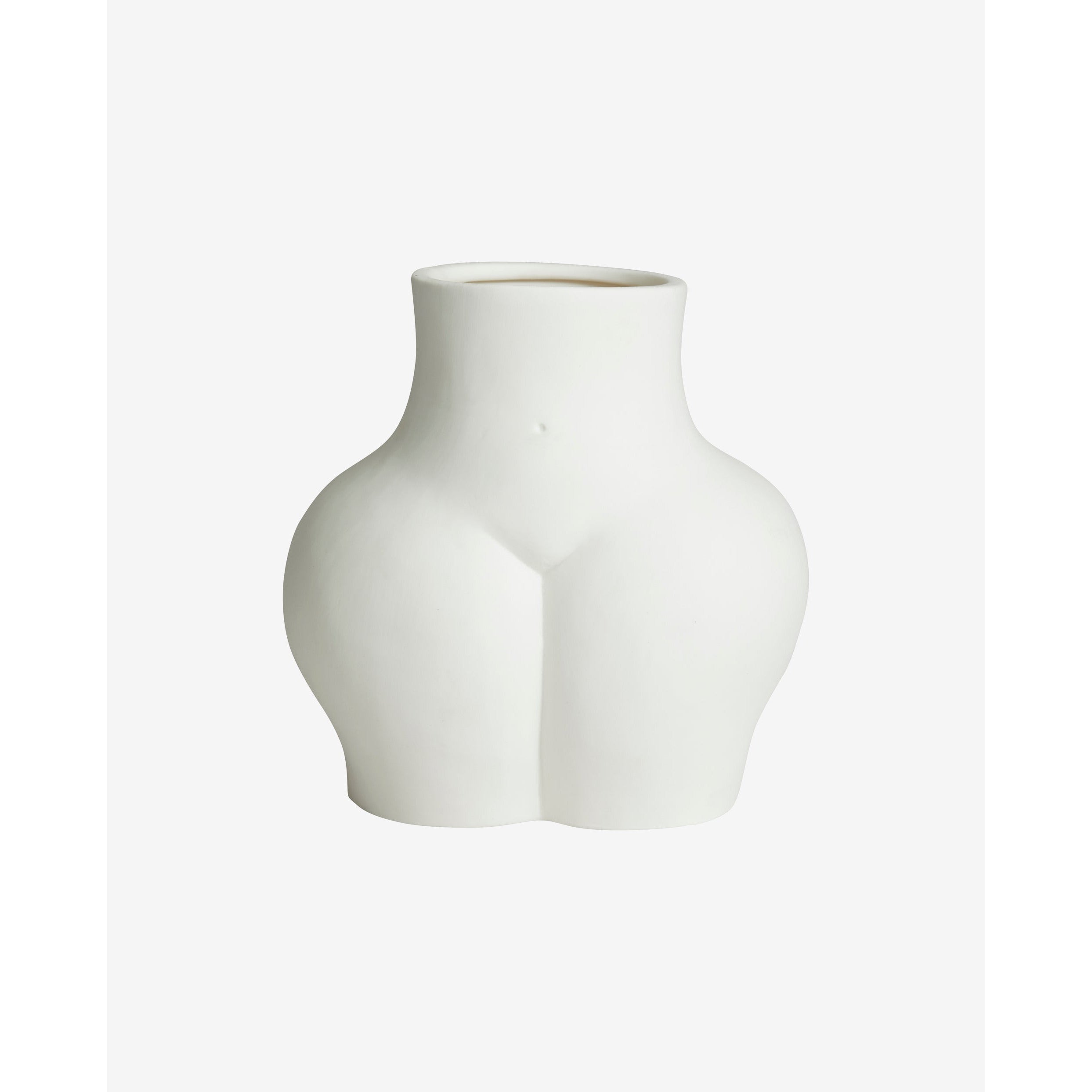 Avaji underkropp - Vas i keramik - H23 cm - vit