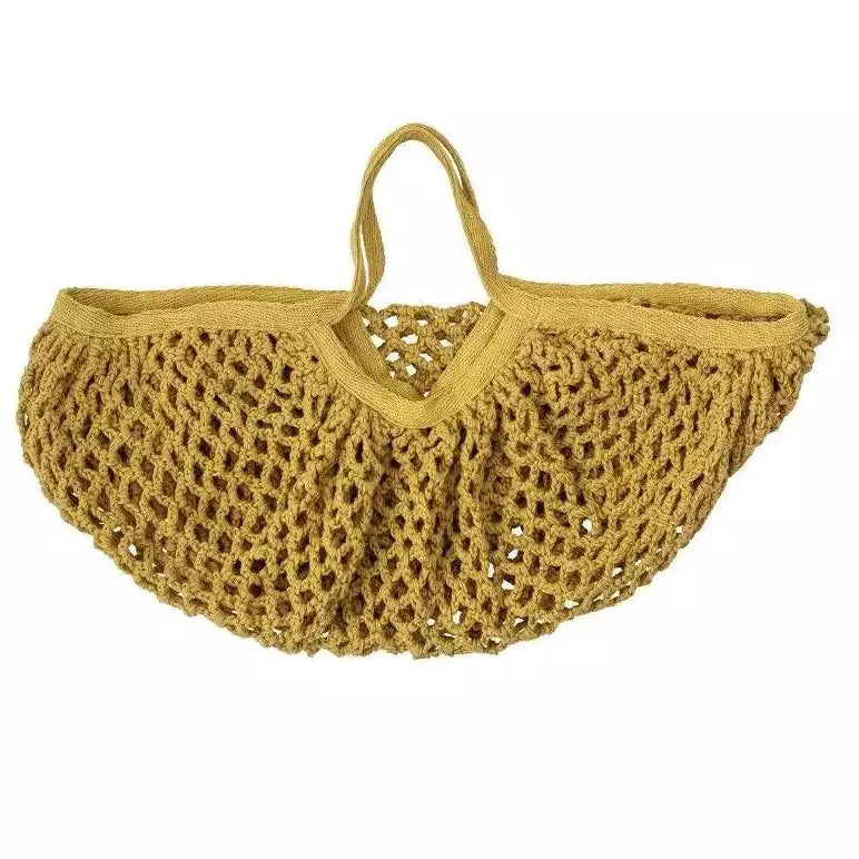 Bloomingville Mini Hugi Bag, Yellow - Cotton