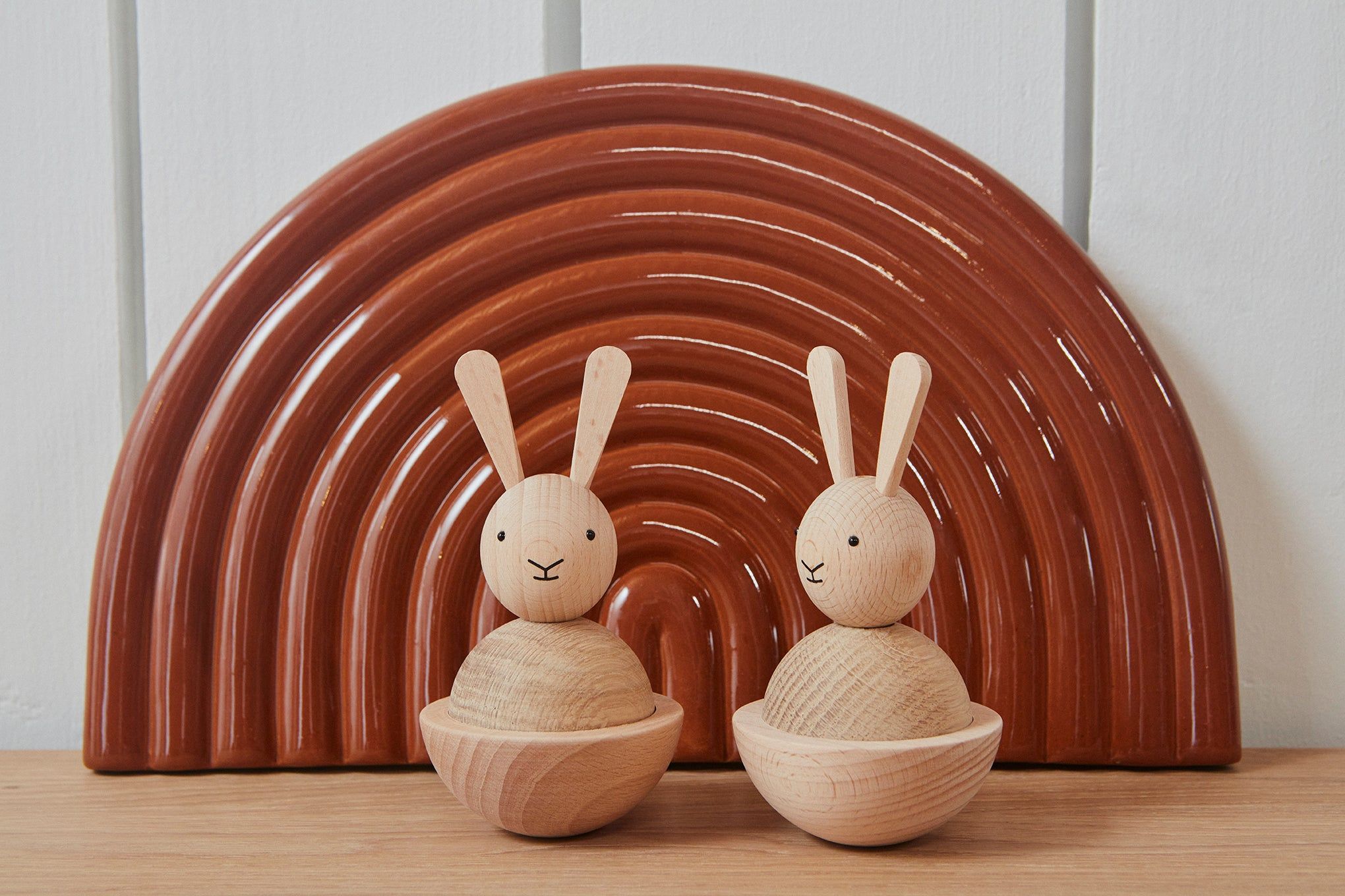 OYOY LIVING Regnbågsfat Keramik