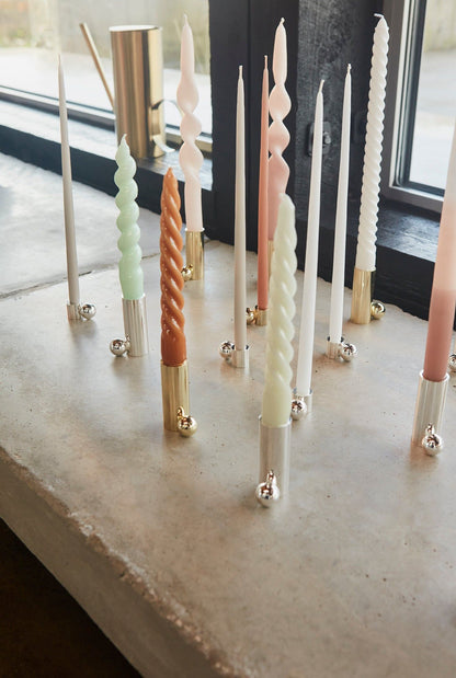 Oyoy Living Palloa Candlestick - liten - mässing