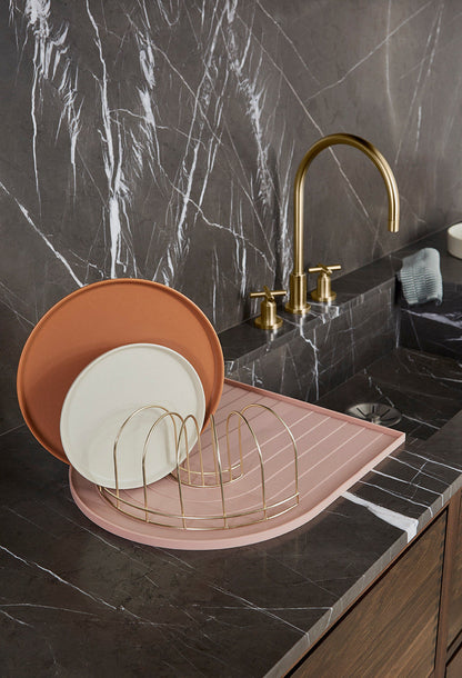 Oyoy Living Dishwash Rack - Brass