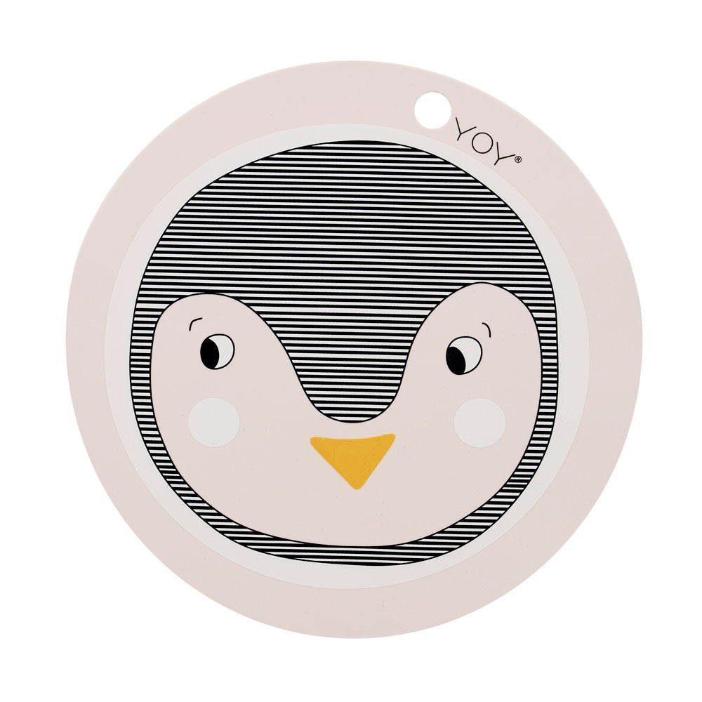 Oyoy Mini Pingvin täcker arbete - Rosa