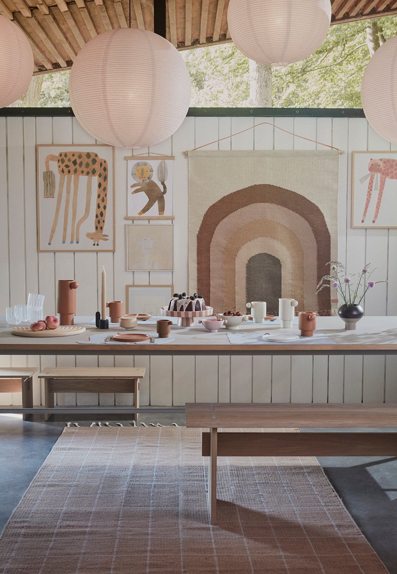 Oyoy Living Strawberry Cat -affisch