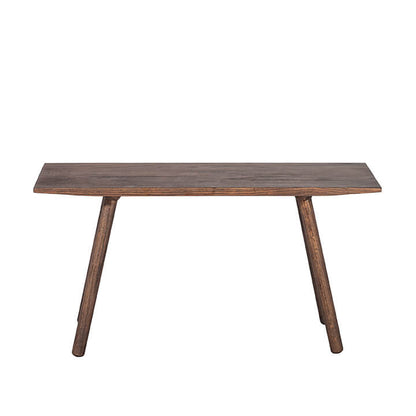 Muubs Bænk Noir Dark stained oil - Mørkbejdset/olie - Eg (EU) - W: 90 H: 47 D: 28 cm - DesignGaragen.dk.