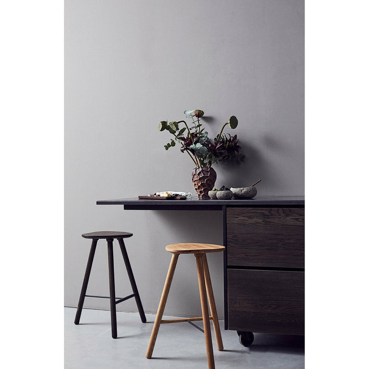 Muubs Vase Soil - Rust - Keramik - H: 21,5 Ø: 18 cm - DesignGaragen.dk.