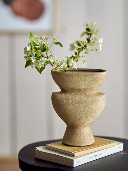 Bloomingville Cristel Deko Vase, Natur, Terrakotta - Bloomingville - DesignGaragen.dk