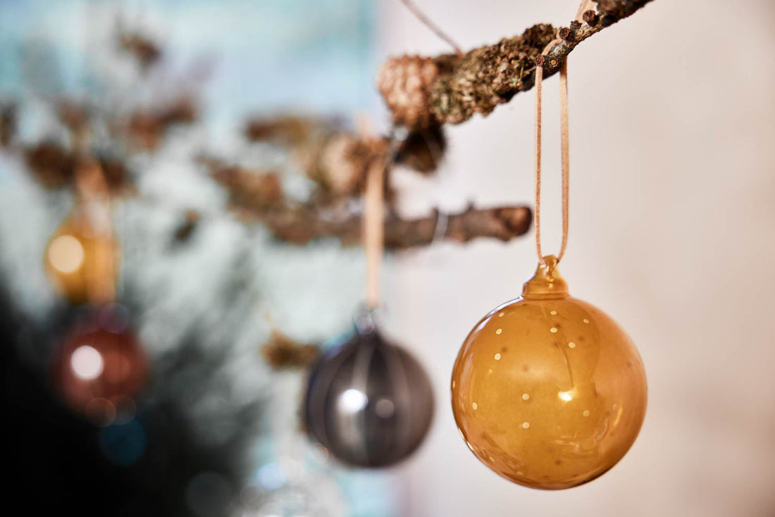 OYOY LIVING Natale Glas Julekugler