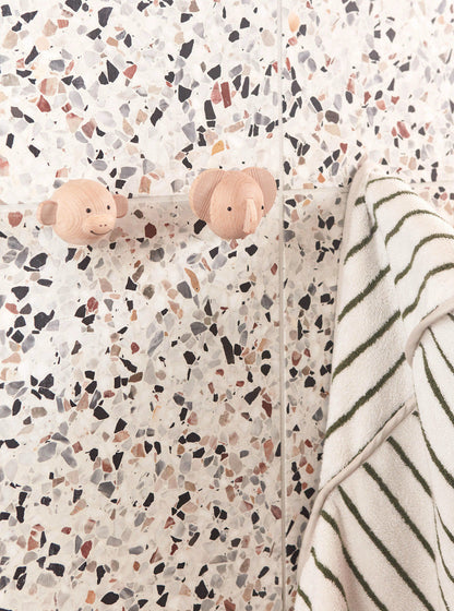 Oyoy mini raita handduk med huva