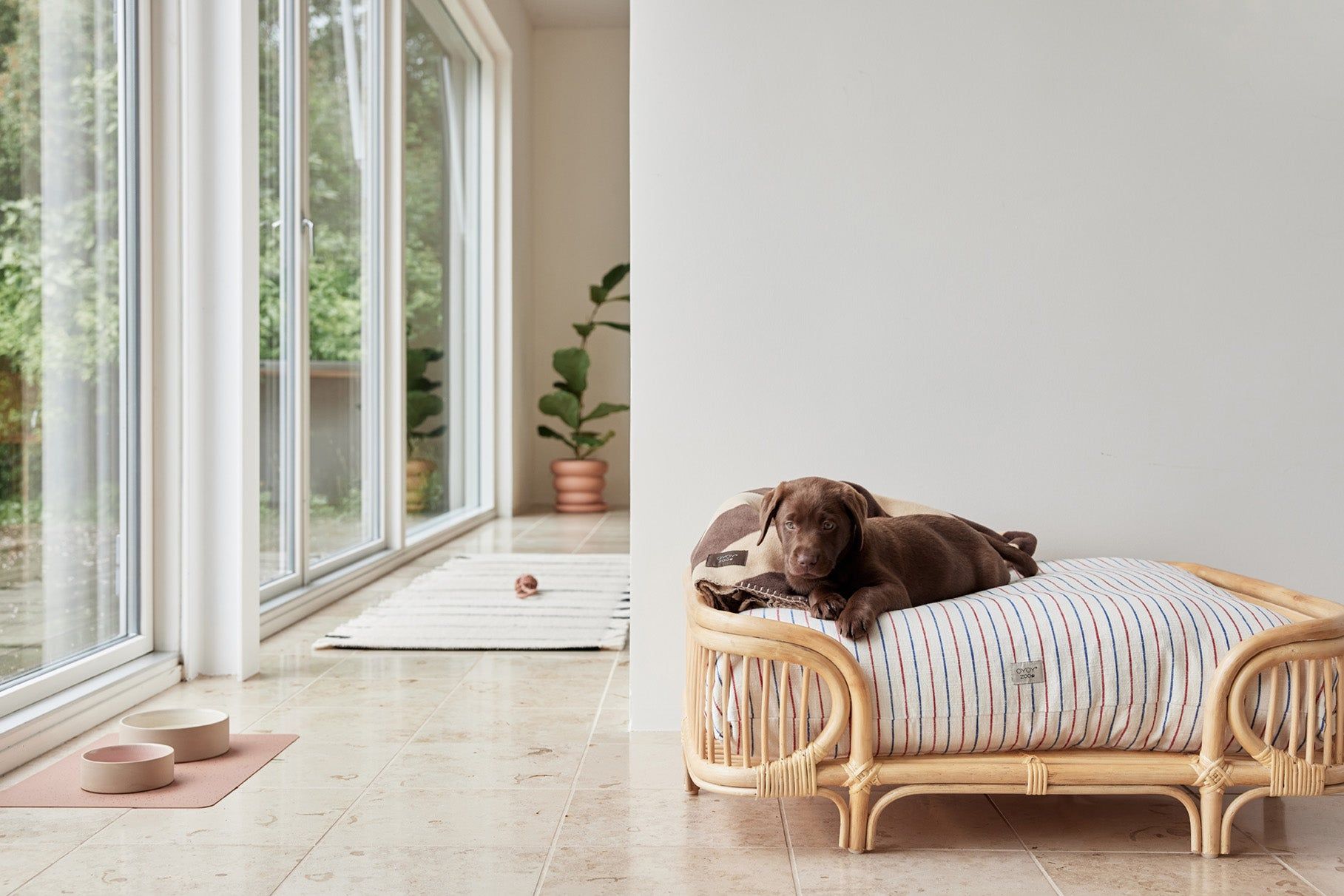 Oyoy Zoo Kaya hundfilt - stort