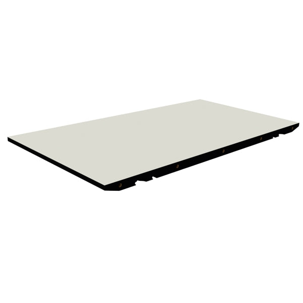 T1 Ytterligare platta för Andersen T1 Matbord - Vit laminat K1040 - 50x95 cm