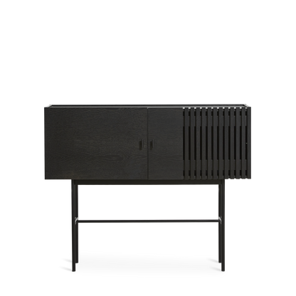 Woud - array skänk (120 cm) - svart