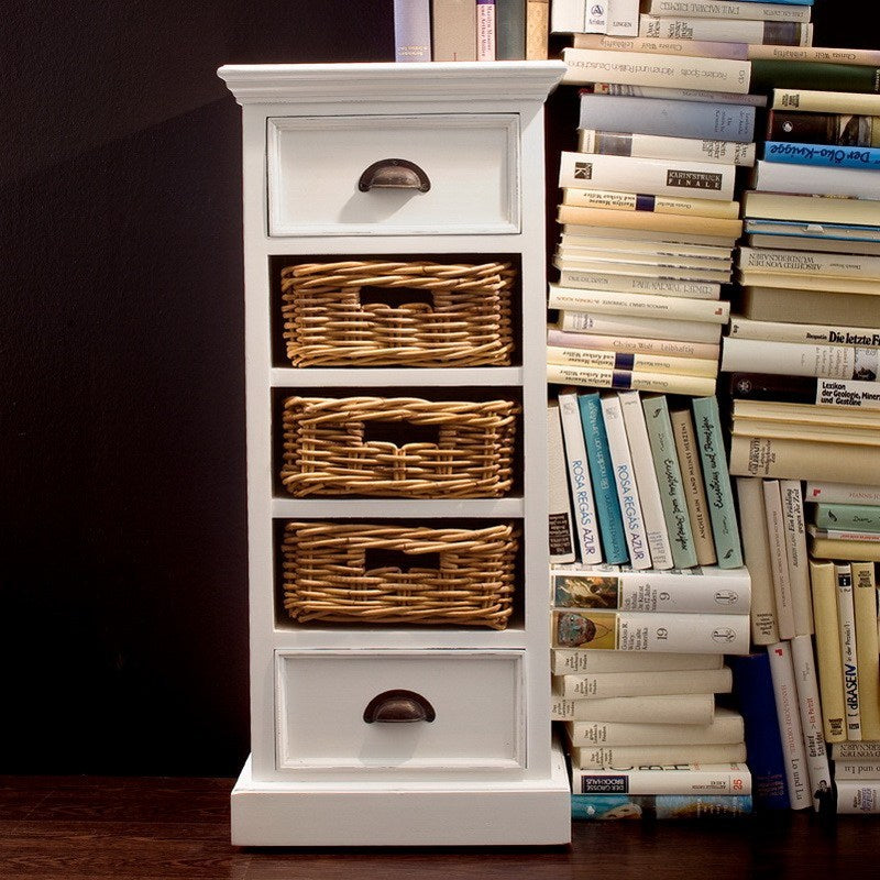 Halifax Høj Kommode med 2 skuffer og 3 kurveskuffer - NovaSolo - DesignGaragen.dk