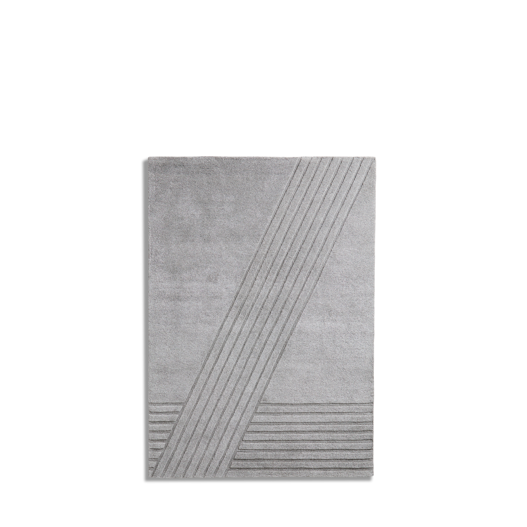 Woud - kyoto matta (240 x 170) - grå