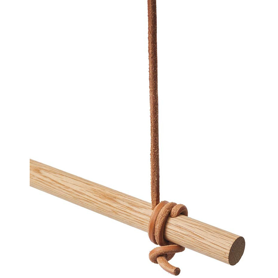 OAK Bøjlestang Med Læder - 80 cm - MOUD HOME - DesignGaragen.dk