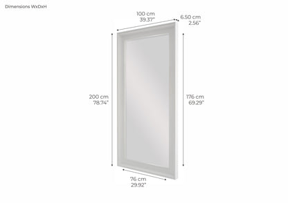 Halifax Stort Gulv Spejl - NovaSolo - DesignGaragen.dk
