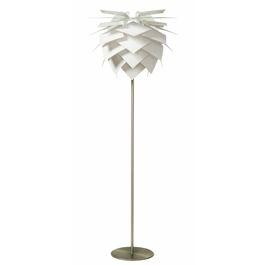 Dyberg Larsen Pineapple gulvlampe hvid D45 - Ø45xH155cm - DesignGaragen.dk.