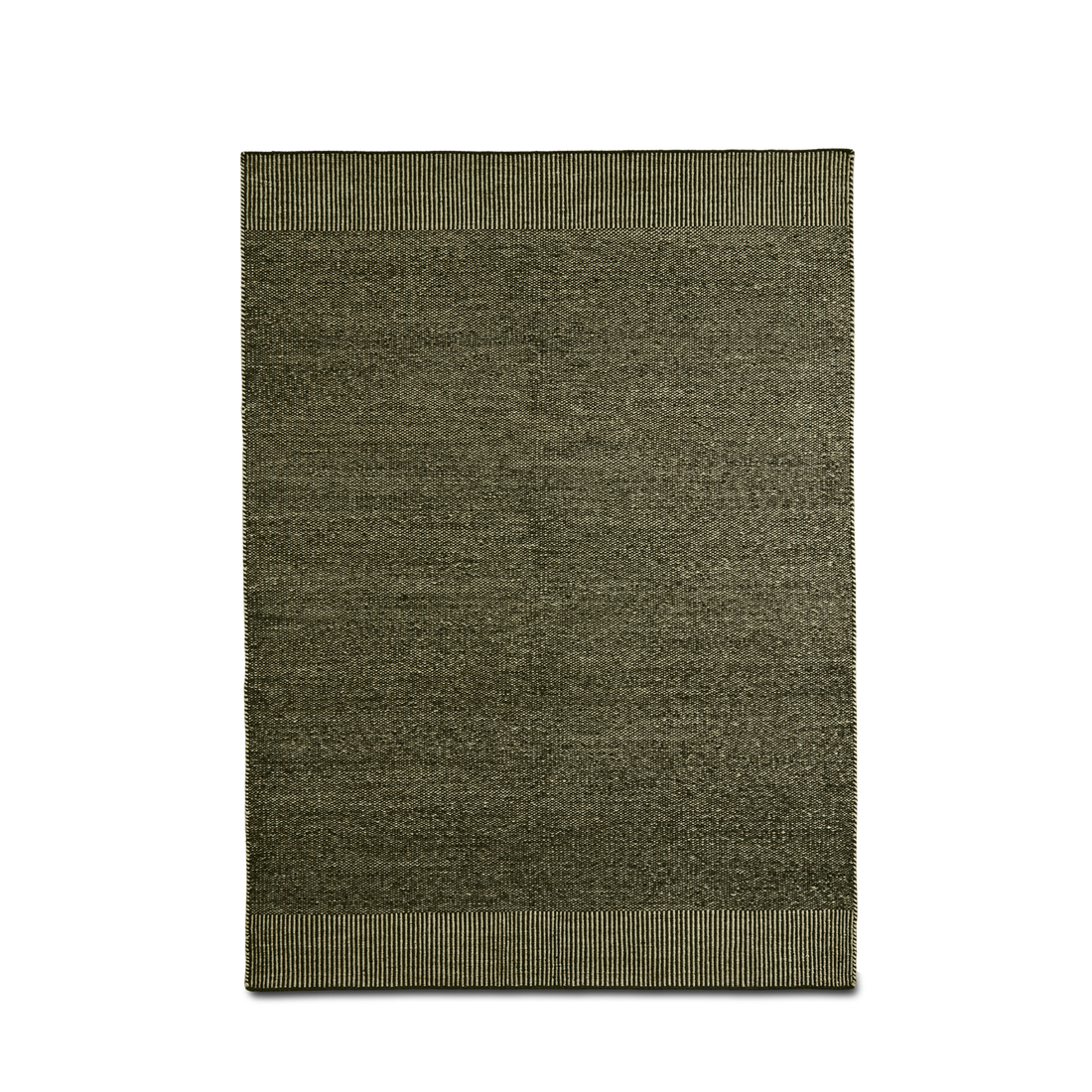 Woud - rombo matta (170 x 240) - mossgrön