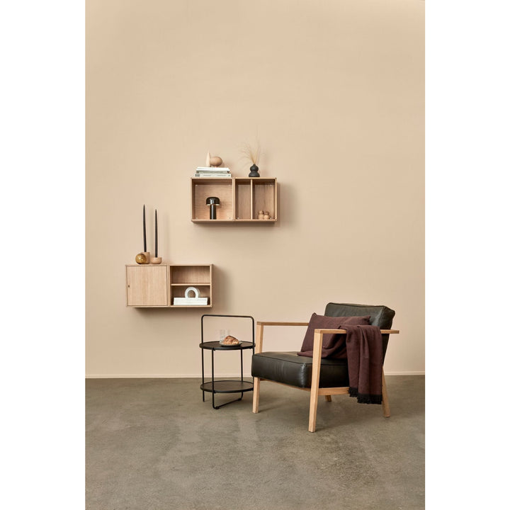 Andersen Möbler - LC1 Lounge Chair - Svart läder/ram i ek